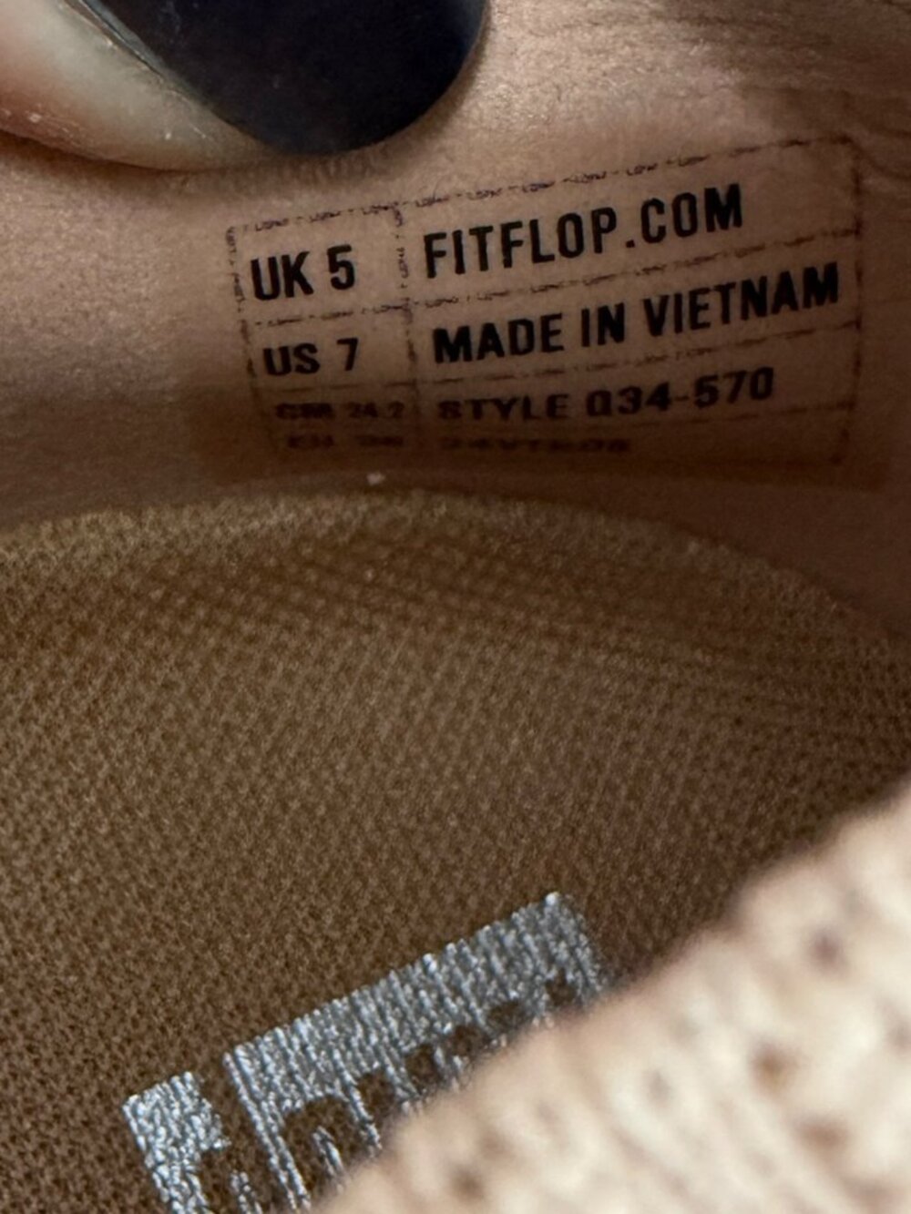 Fitflop Womens Uberknit Slip On Sneaker Comfor Shoes Neon Blush Urban White SZ 7 - Picture 7 of 10
